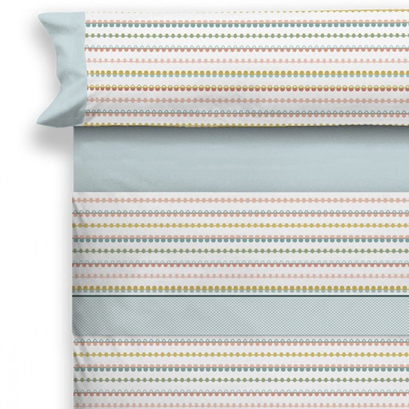 Juego de sábanas MOD. BERKAN cama de 150 cm.