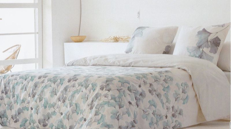 Funda nórdica MOD. FLORA turquesa JVR