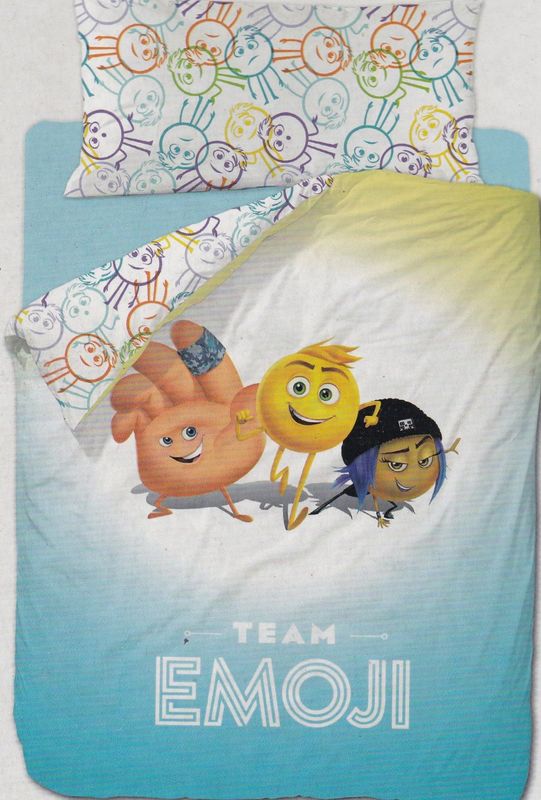 Funda nórdica mod. THE EMOJI MOVIE - 90 cm