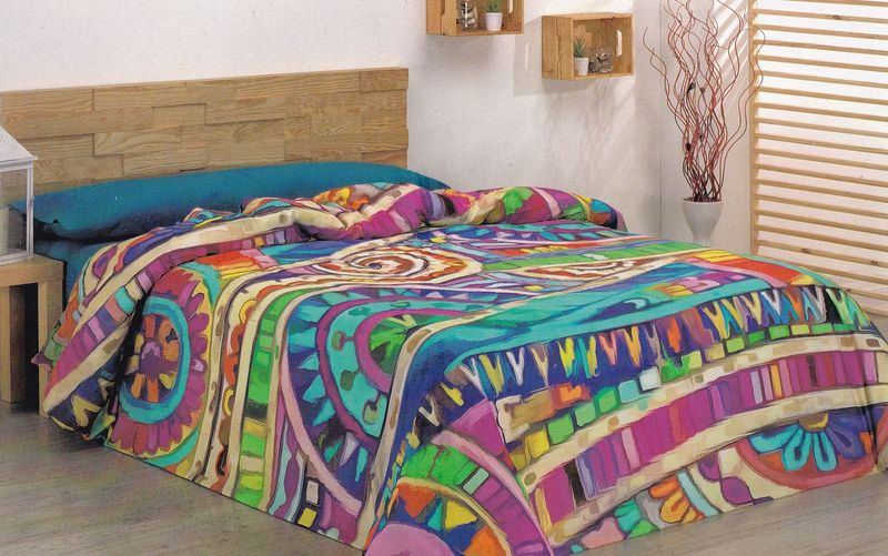 Funda nórdica MOD. KUZKO azul  - 150 cm.