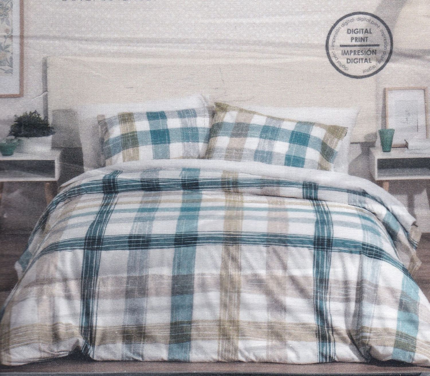 Funda nórdica MOD. CUADRINES 778 C.15- 150 cm.