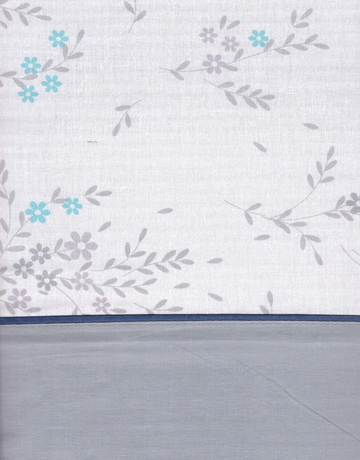 Juego de sábanas MOD. MARINA PLOMO C. 25 - 135 cm.