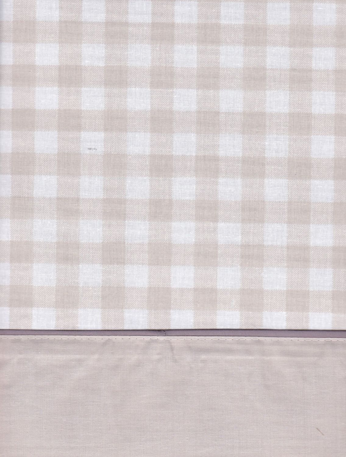 Juego de sábanas MOD. ELVIS BEIS CAMA 135 CM.