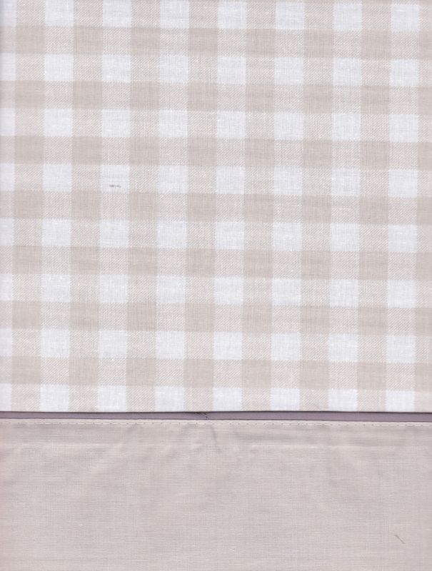 Juego de sábanas MOD. ELVIS BEIS CAMA 135 CM.