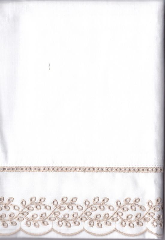 Juego de sábanas MOD. JASMIN 200H. PERCAL - 135 CM.