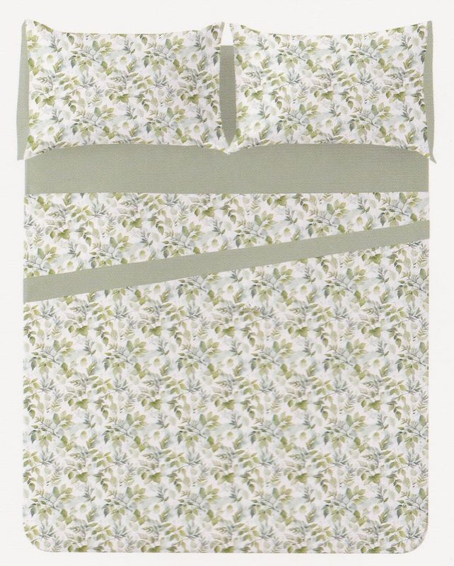 Juego de sábanas MOD. GALAN VERDA - 105 CM.