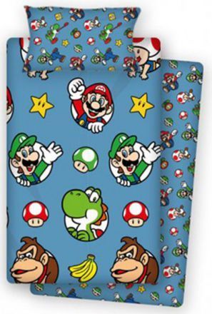 Juego de sábanas disney MOD. SUPER MARIO - 90 CM.