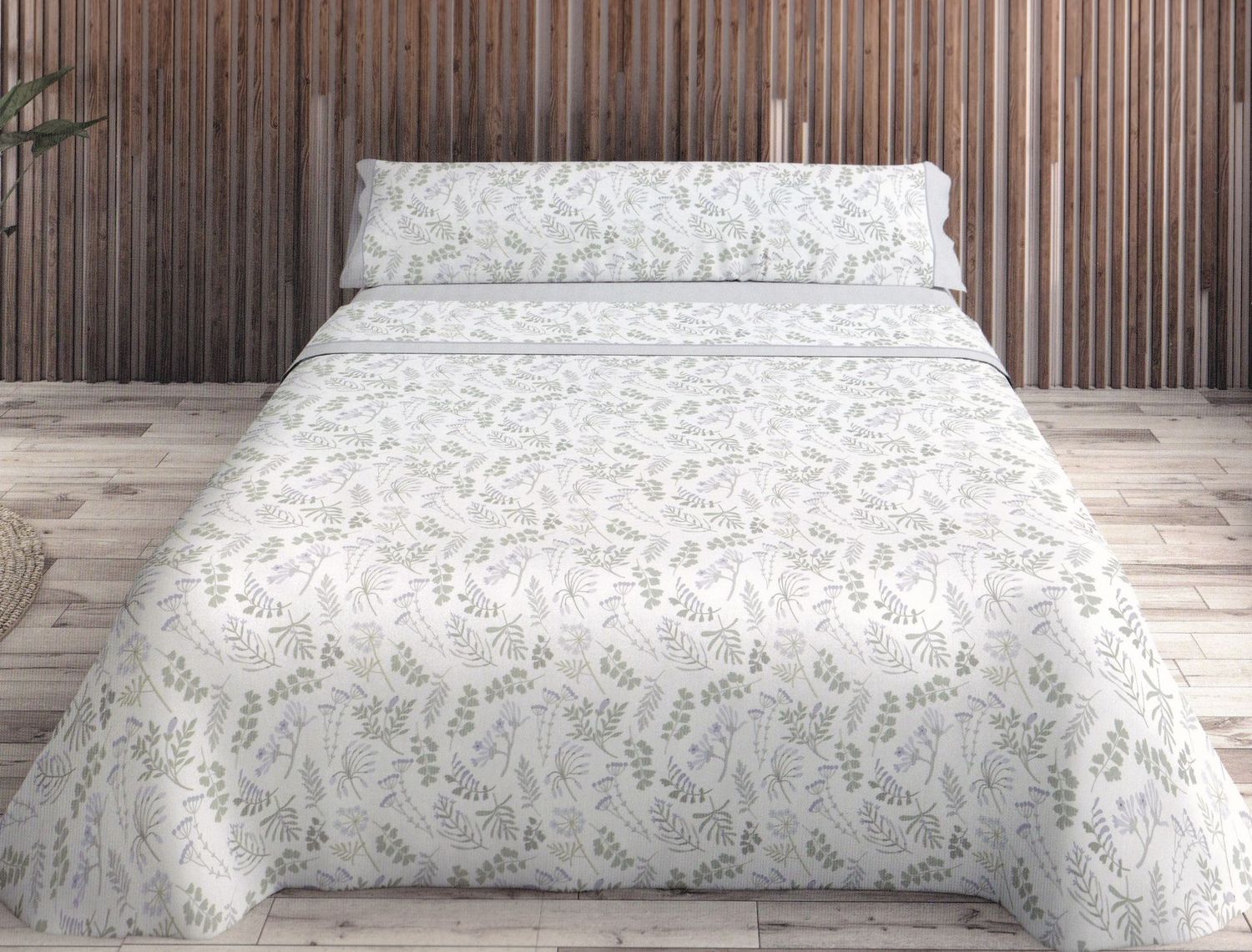Juego de sábanas MOD. GARDENIA para cama de 120 cm.