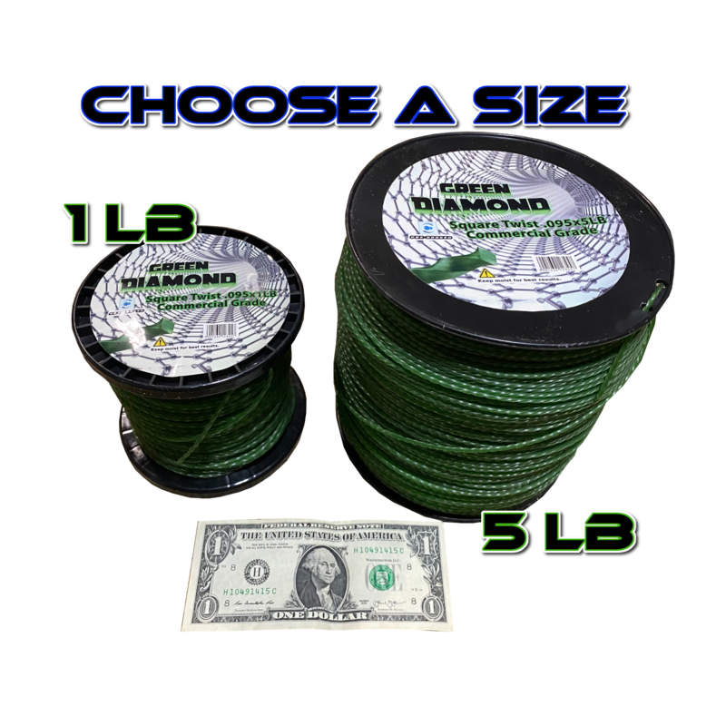 Green D Trimmer Line