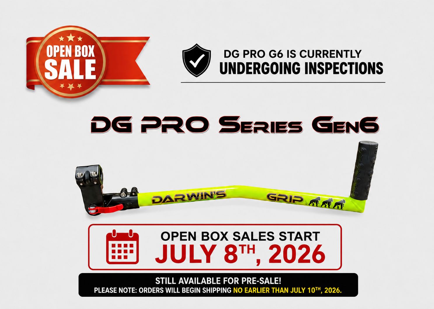 Darwin's Grip ® PRO | Original DG® Trimmer extension handle
