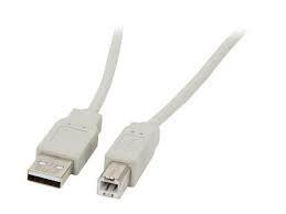 USB A to B Cable - Various Lengths