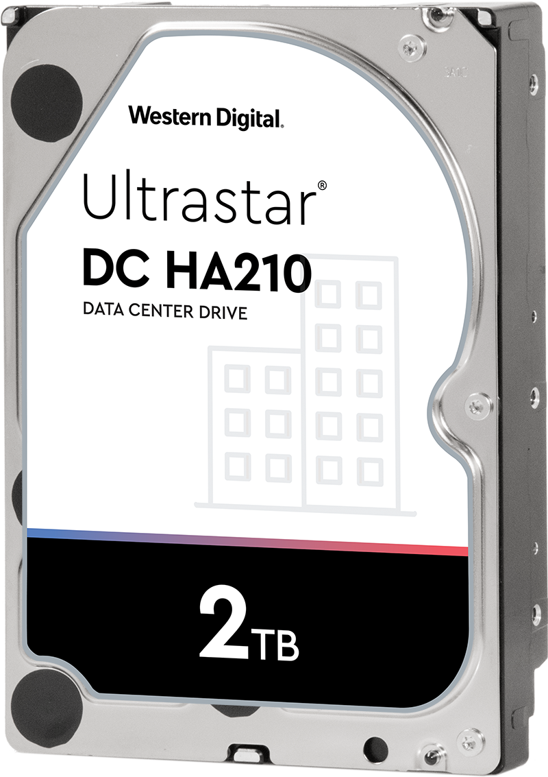 WD Ultrastar DC HA210 2TB 7200RPM SATA 6Gb/s 3.5