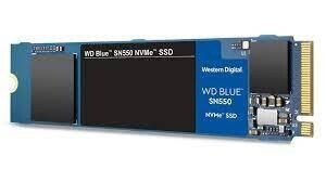 WD Blue SN550 1TB PCIe 3.0 m.2 NVMe SSD
