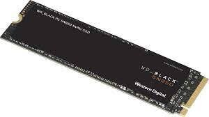 WD Black SN850 500GB PCIe 4.0 m.2 NVMe SSD