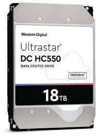 WD Ultrastar DC HC550 18TB 7200RPM SATA 6Gb/s 3.5
