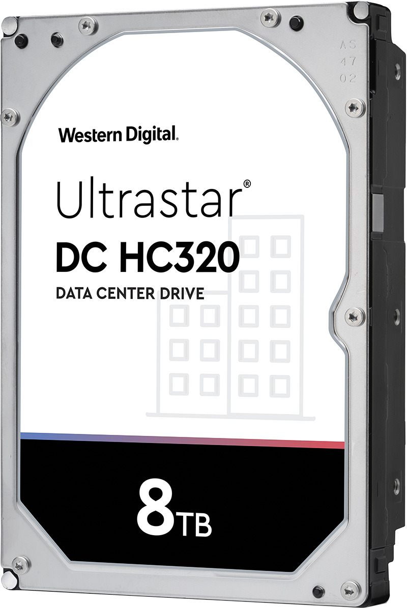 WD Ultrastar DC HC320 8TB 7200RPM SATA 6Gb/s 3.5