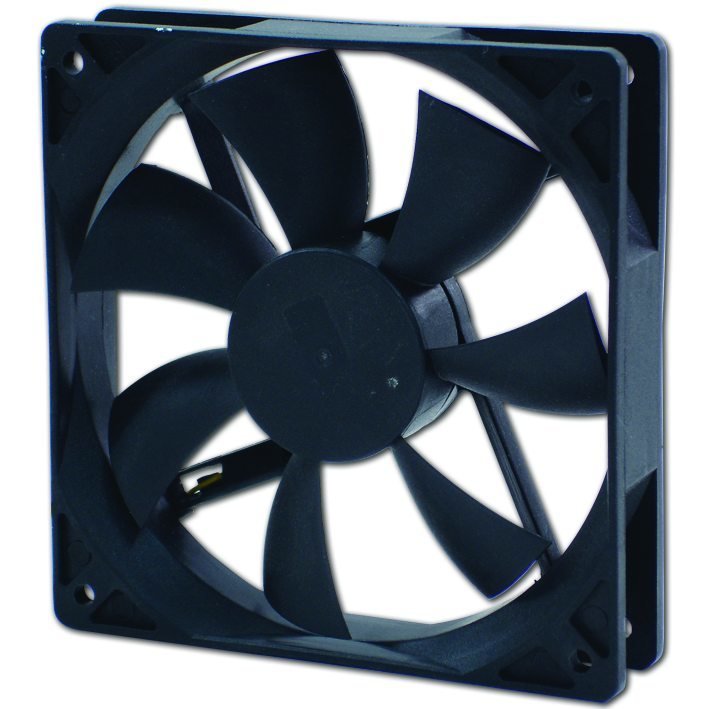 Evercool 120X120X25mm DC 12V Ball Bearing Fan with 3 Pin Connector