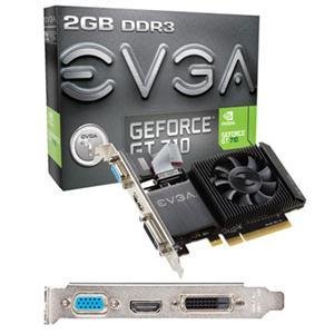 EVGA GeForce GT 710 2GB LP PCIe Video Card