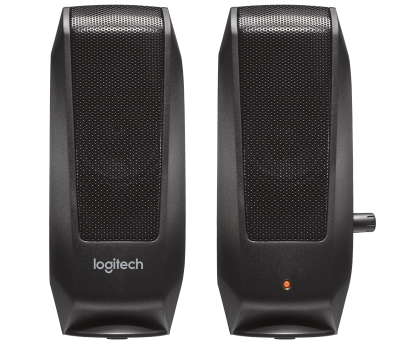 Logitech S-120 Speaker, Black