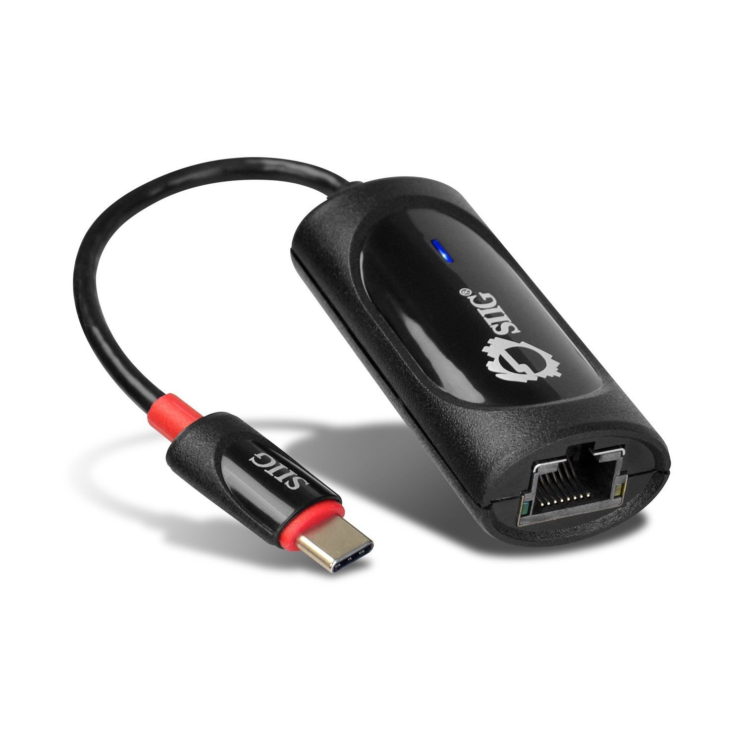 SIIG SuperSpeed USB Type C to RJ45 Gigabit Ethernet 10/100/1000 Mbps LAN adapter