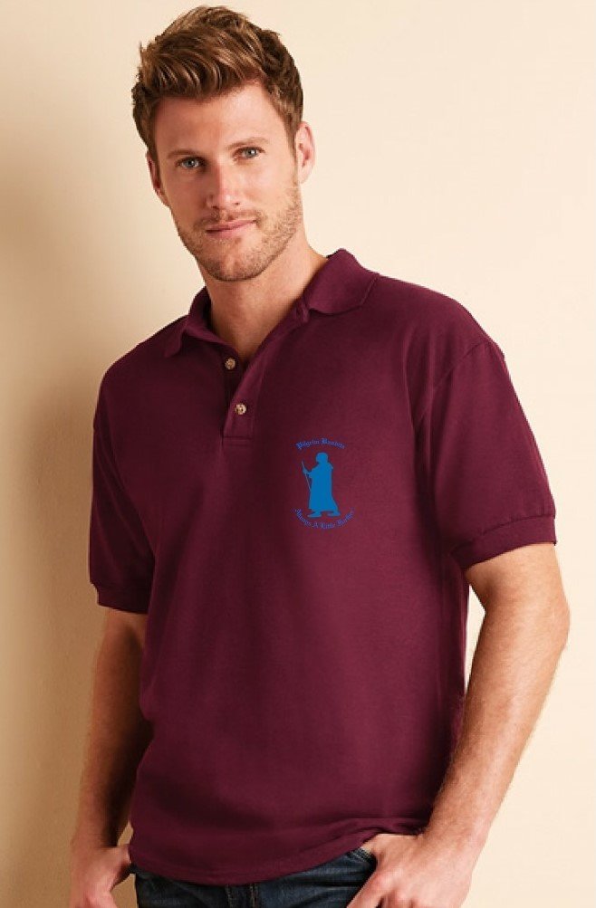 Pilgrim Maroon Polo Shirt