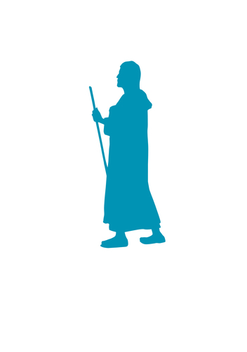 Pilgrim Pin Badge