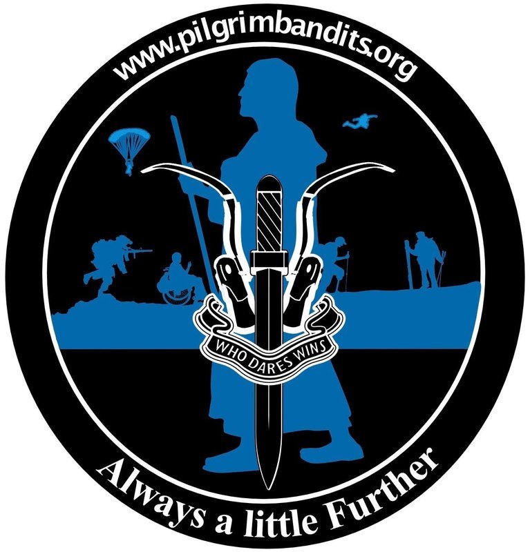 Pilgrim Car Round Sticker