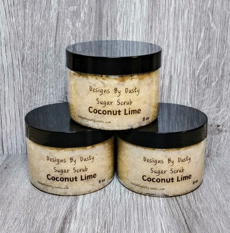 Coconut Lime Sugar Scrub