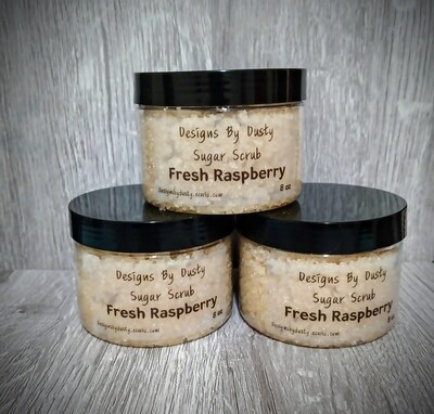 Fresh Raspberry Sugar Scrub