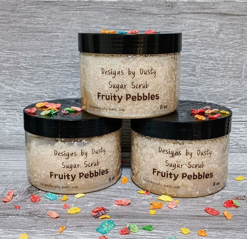 Fruity Pebbles Sugar Scrub