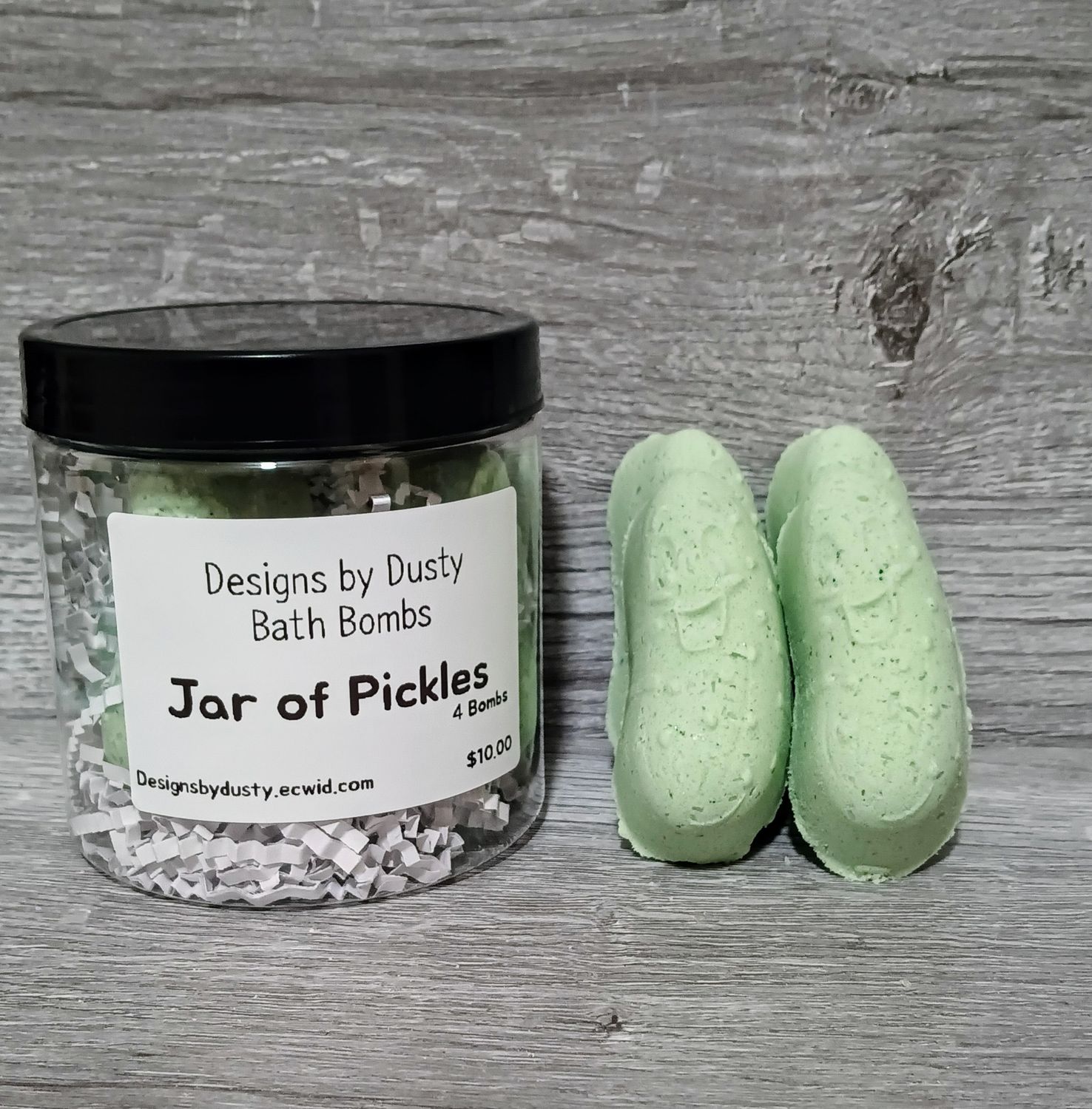 Jar of Pickles Bath Bombs