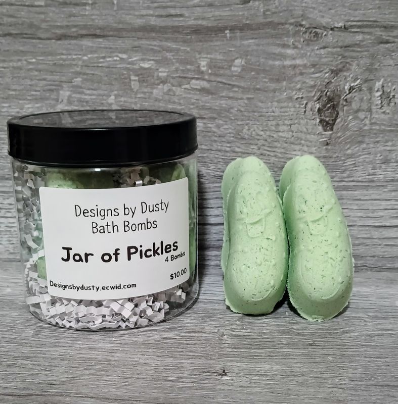 Jar of Pickles Bath Bombs