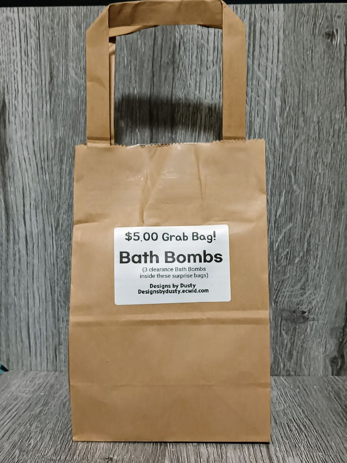 Grab Bag Bath Bombs