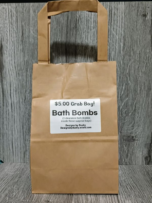 Grab Bag Bath Bombs