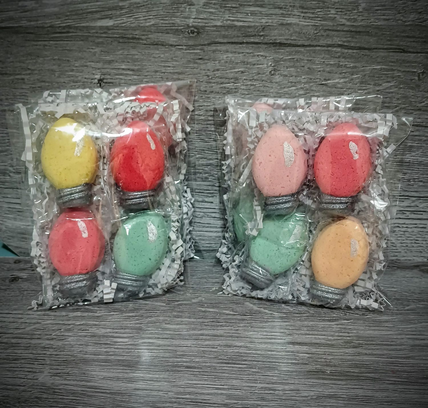 Mini Christmas Lights Bath Bomb