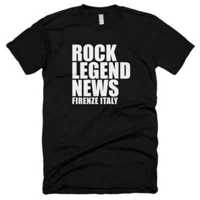 Short Sleeve Rock Legend News T-shirt Short Sleeve Rock Legend News T-shirt