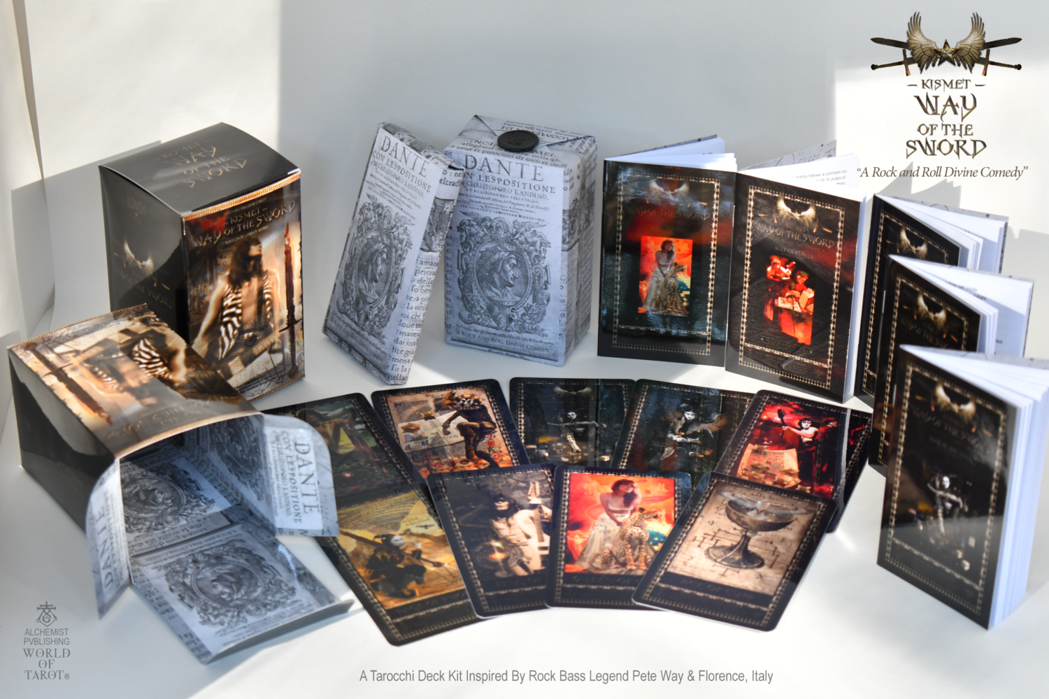 Kismet, Way Of The Sword Tarocchi, Major &amp; Minor Arcana Limited Edition Collector Deck (Digital Tarot)
