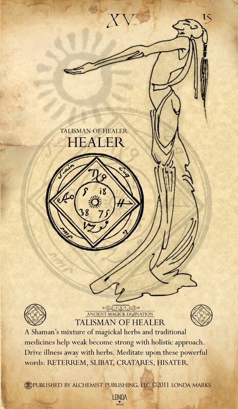 Talisman Of Healer (Limited Edition Tarot Print)