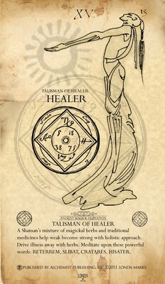 Talisman Of Healer (Limited Edition Tarot Print)