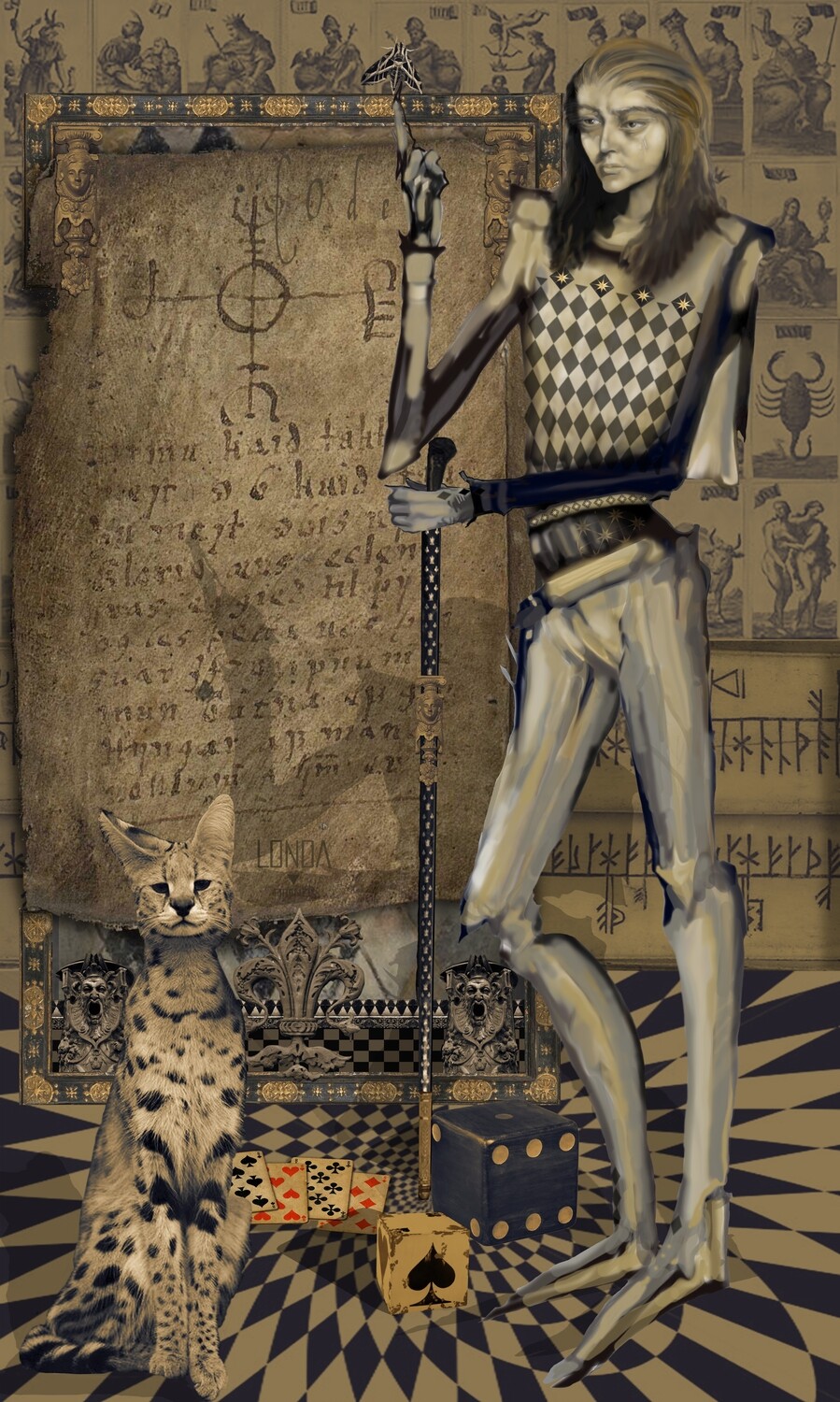 Illustrated Scene