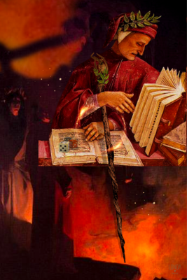 "Dante Alighieri's Middle Of The Path," Licensed Print