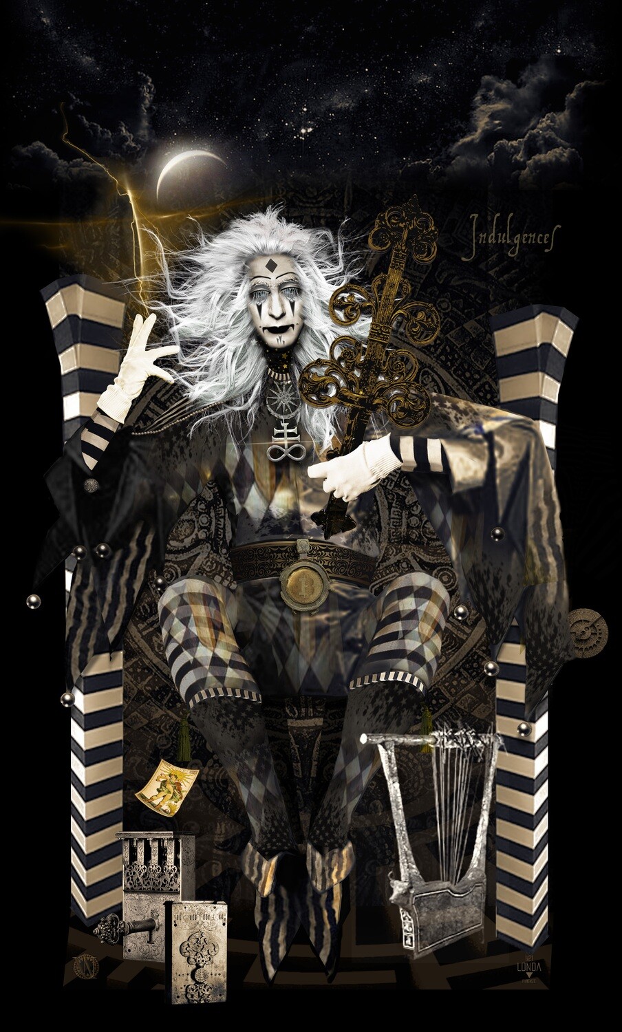 Hierophant, Limited Edition Digital Art Hierophant, Limited Edition Digital Art