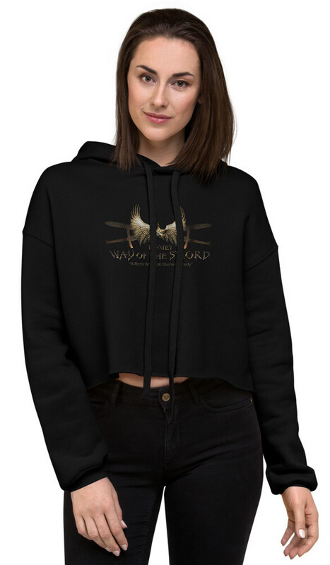 Kismet, Way Of The Sword Crop Hoodie
