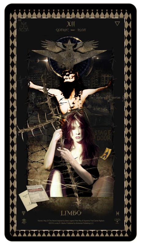 &quot;Kismet, Way Of The Sword,&quot; Digital Tarot Card: XII Limbo