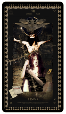 &quot;Kismet, Way Of The Sword,&quot; Digital Tarot Card: XII Limbo