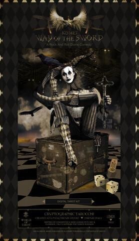 Kismet Way Of The Sword, 78-Card Digital Tarot Deck/Kit