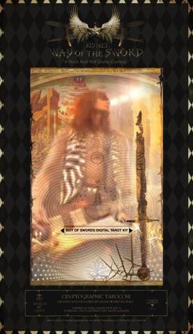 Kismet, Way Of The Sword Tarot, Suit Of Swords Digital Booklet/Kit