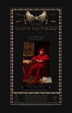 Kismet, Way Of The Sword Tarot, Suit Of Dice, Digital Booklet/Kit