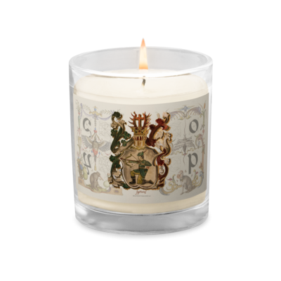 ​Sagittarius Coat Of Arms Zodiac Candle