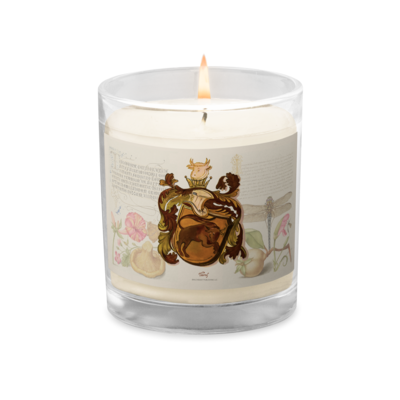 ​Taurus Coat Of Arms Zodiac Candle